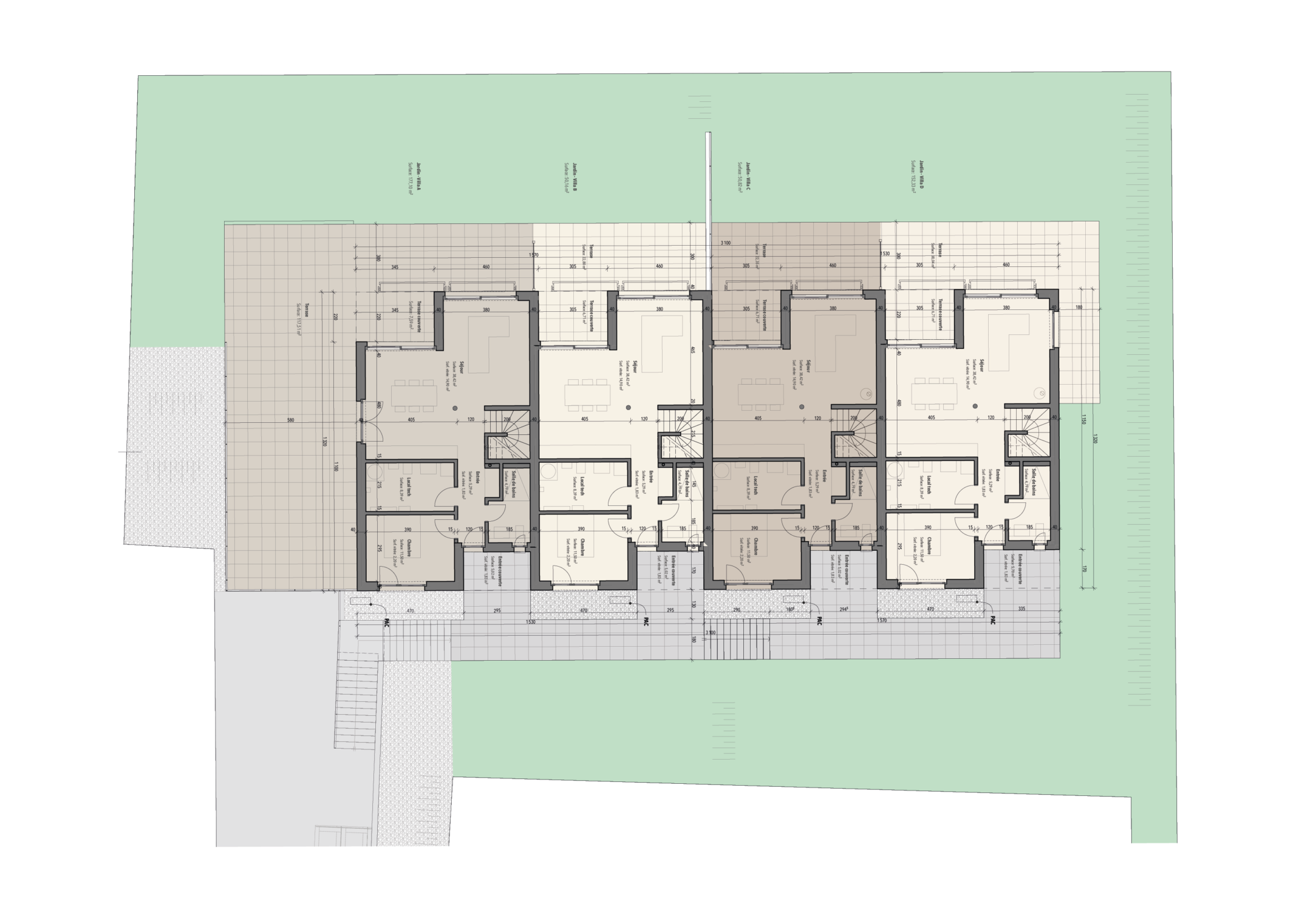 Plan rez-de-chaussée